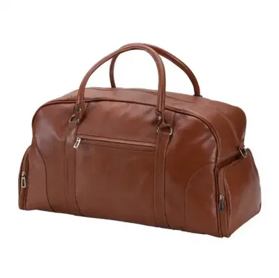 Bolsa de viagem com fechamento e, zíper e alças de mão