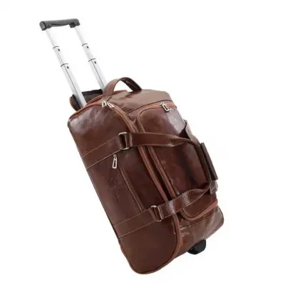 Bolsa de viagem em couro legítimo