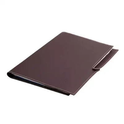Caderno elegante e de fina espessura