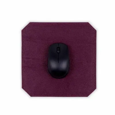 Mouse pad em couro