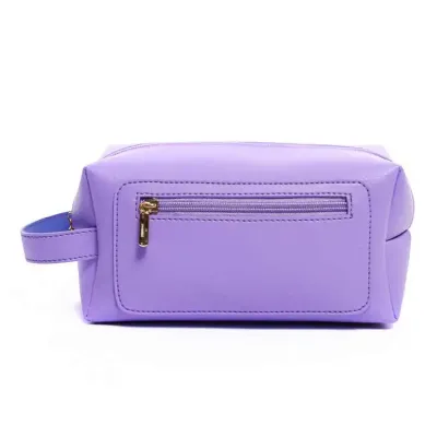 Necessaire retangular roxa