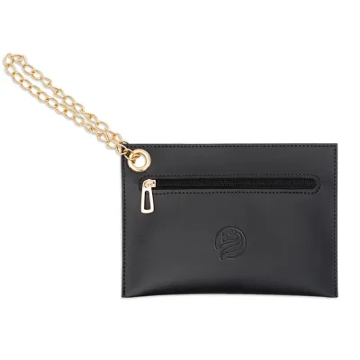 Porta-celular/ bolsinha de mão com fechamento em zíper e alça de mão