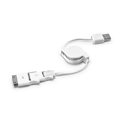 BrinClass - Cabo USB retrátil promocional
