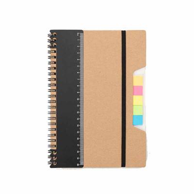 Caderno personalizado com elástico e 25 folhas