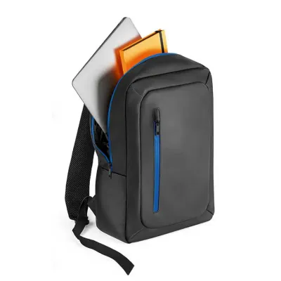 Mochila Notebook Impermeável Personalizada com bolso lateral em tela 