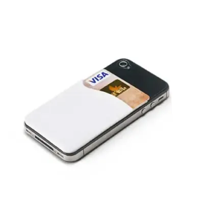 Porta-cartão para smartphone em PVC com autocolante