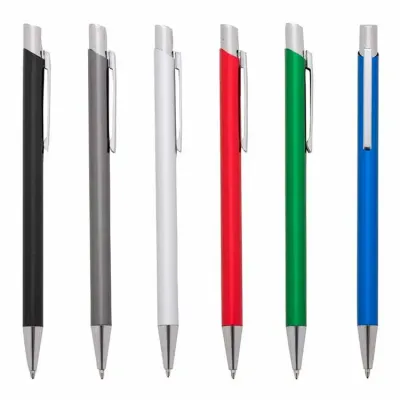 Caneta de metal fina