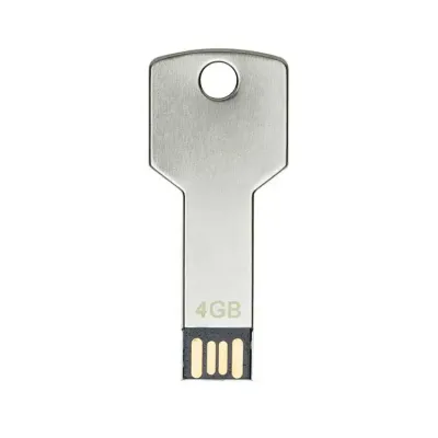 Pen drive alumínio formato chave