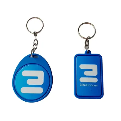 Chaveiro emborrachado digital