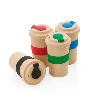 Copo fibra de bambu 450ml