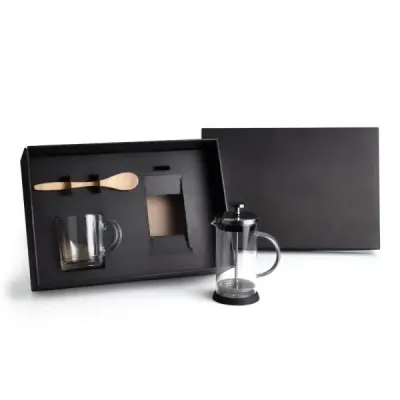 Kit para café com prensa francesa