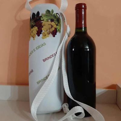 Porta Vinho Personalizado com alça 