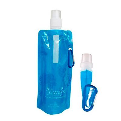 Squeeze dobrável o acessório ideal para quem gosta de praticar esportes e atividades físicas.