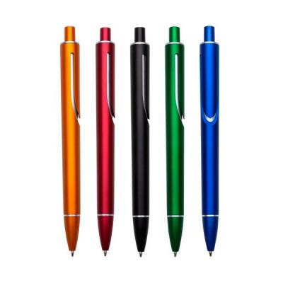 Caneta Plástica Colorida Personalizada