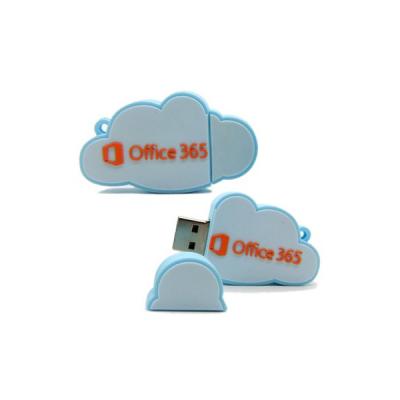 Pen drive Nuvem Emborrachado 2D