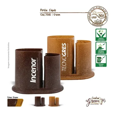 Porta-Lápis Duo Green - 2