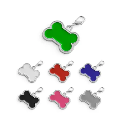 Chaveiro em formato de osso: várias cores