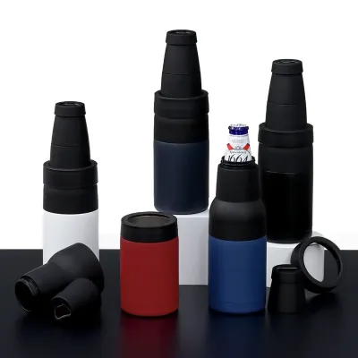 Copo Térmico Multiuso Inox - opções de cores