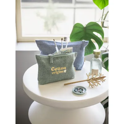 Necessaire em algodão reciclado