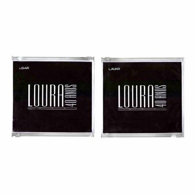 Porta Máscara Zip Zap Duplo - 20x20cm