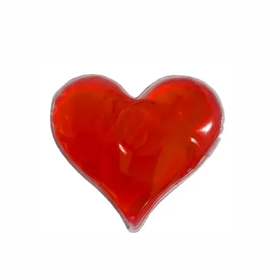 Bolsa de Gel Formato Coração Vermelho