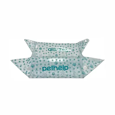 Comedouro em pet pvc personalizado