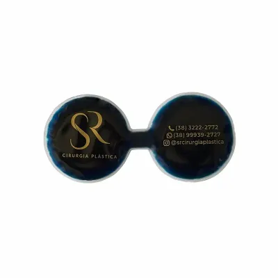 Bolsa gel - dupla - personalizada - tamanho: 16x7,5