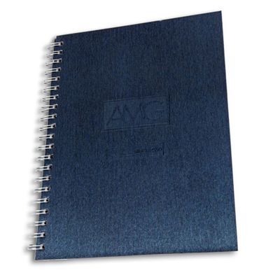 Caderno personalizado com capa percalux
