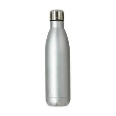 Garrafa/Squeeze 750ml em inox com tampa rosqueável e pintura fosca