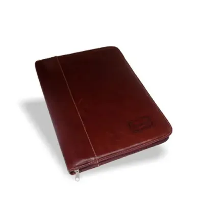 Pasta executiva de couro