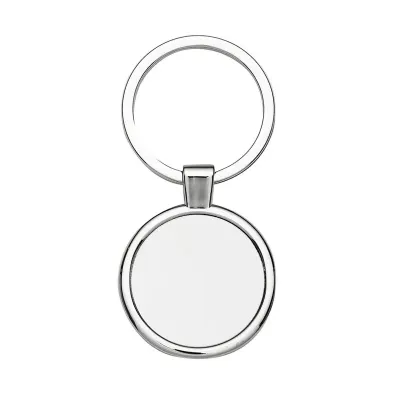 Chaveiro Redondo de Metal com Estojo