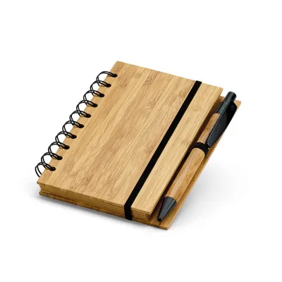 Bloco de Anotações com Caneta e Autoadesivo