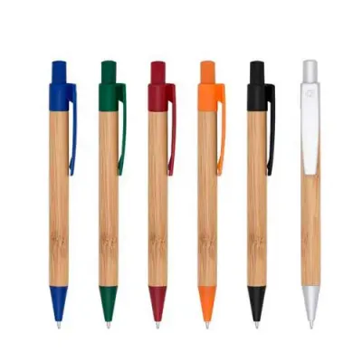 Caneta de bambu