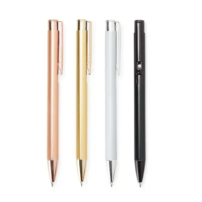Canetas de Metal (4 opções de cores)