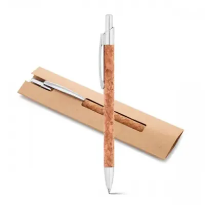Caneta Cortiça e Alumínio