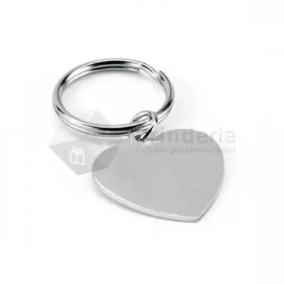 Chaveiro giratório coração