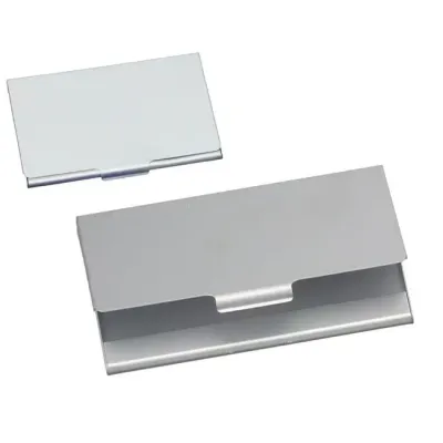 Porta-cartão Alumínio.