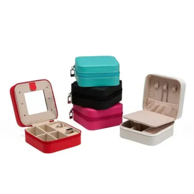 Porta-Joias com Espelho: opções de cores