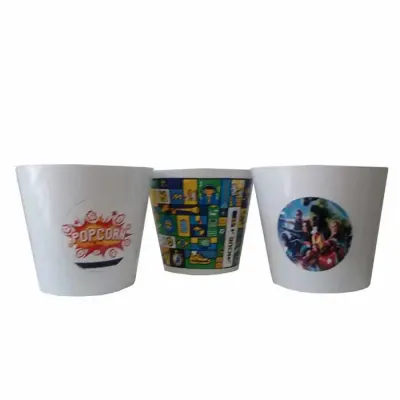 Balde de Pipoca 3 litros com adesivo