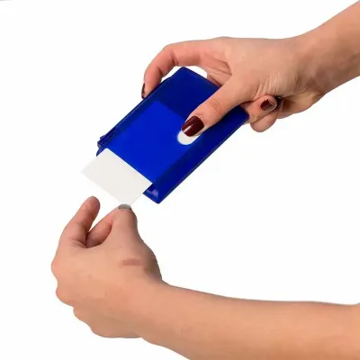 Bloco de Anotações com Autoadesivos e Caneta