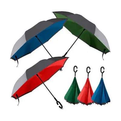 Guarda Chuva Invertido em diversas cores 
