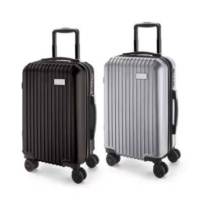 Mala de viagem com pega extensível em alumínio