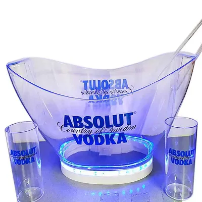 Balde champanheira LED Absolut