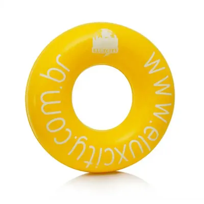 Boia inflável personalizada.