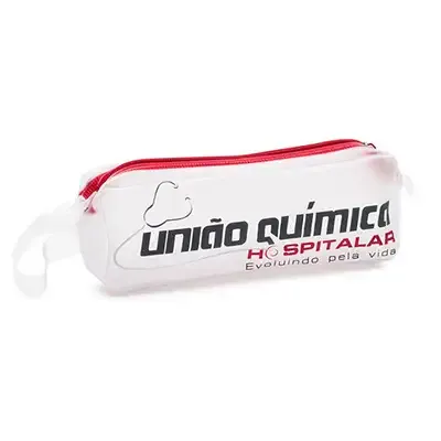 Necessaire tamanho 21 x 8 x 5 cm personalizada