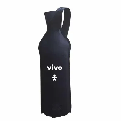 Porta-vinho em neoprene.