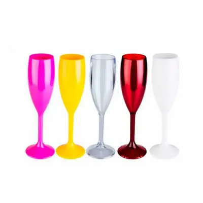 Taça para Champanhe Metalizada