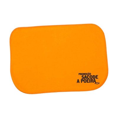 Flanela personalizada laranja em diversas cores, tamanhos e tecidos