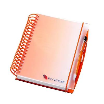 Agenda Diária com Aba em Acrílico