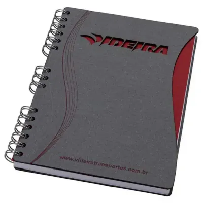 Caderno m capa cartão